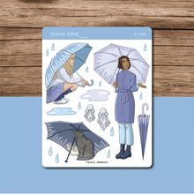 Load image into Gallery viewer, Rainy Season Sticker Sheet