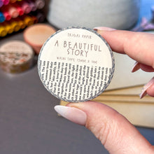 Load image into Gallery viewer, A Beautiful Story Typewriter Washi Tapes