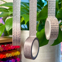 Load image into Gallery viewer, A Beautiful Story Typewriter Washi Tapes