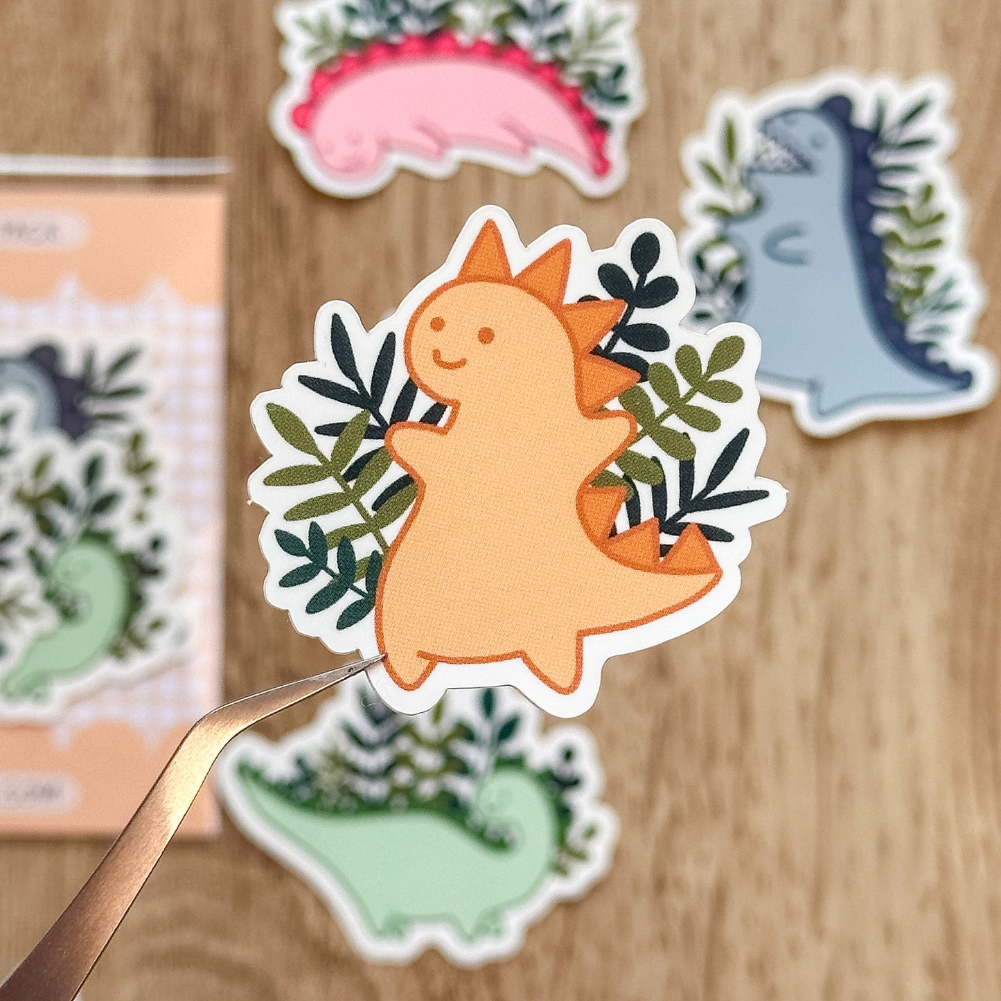 Dinosaur Friends Vinyl Stickers