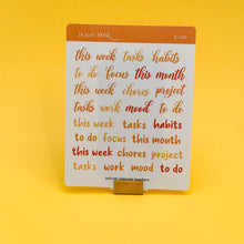 Load image into Gallery viewer, Sunflower Yellow Functional Planner Sticker Bundle