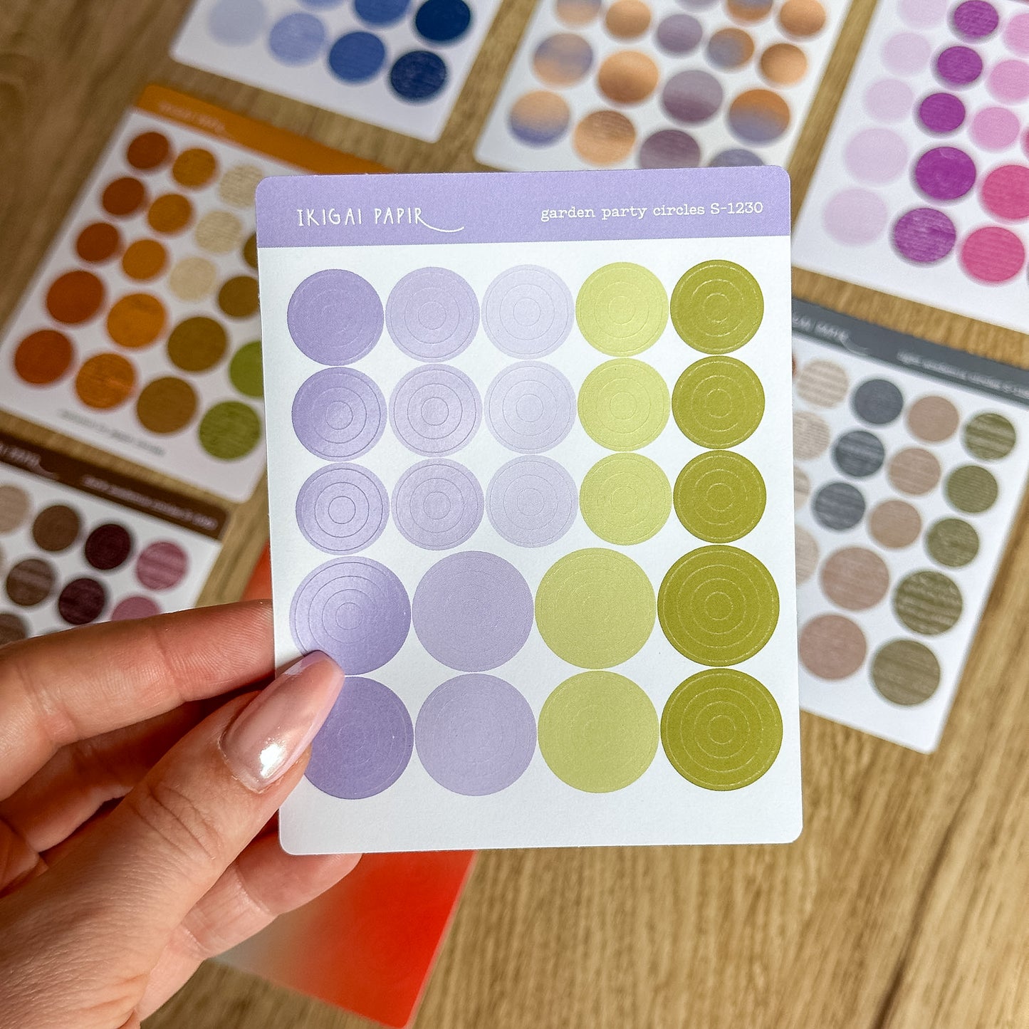 All Circle & Eyelet Stickers Bundle