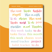 Load image into Gallery viewer, Spring Florals Sticker Bundle