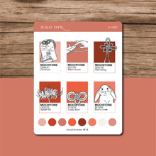 Load image into Gallery viewer, Mochitones #14 (String of Fate) Sticker Sheet