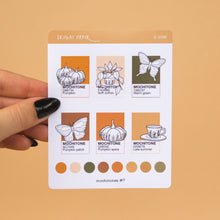 Load image into Gallery viewer, Mochitones #7 (Autumn Cottage) Sticker Sheet