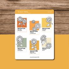 Load image into Gallery viewer, Mochitones #2 (Sunflower) Sticker Sheet