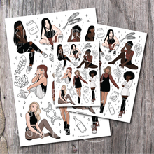 Load image into Gallery viewer, Independent Witches printable sticker sheet