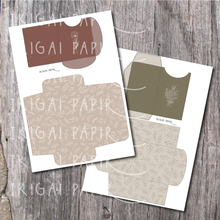 Load image into Gallery viewer, Neutral labels & envelopes set