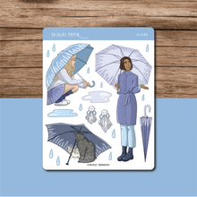 Load image into Gallery viewer, Rainy Season Sticker Sheet
