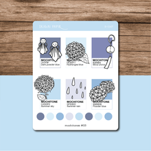 Load image into Gallery viewer, Mochitones #23 (Rainy Season) Sticker Sheet
