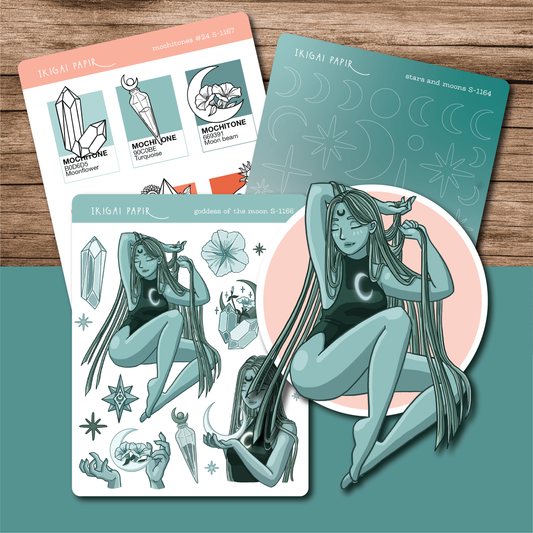 Moon Goddess Sticker Bundle
