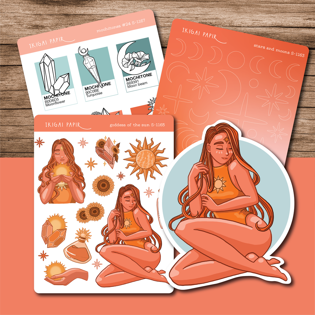 Sun Goddess Sticker Bundle