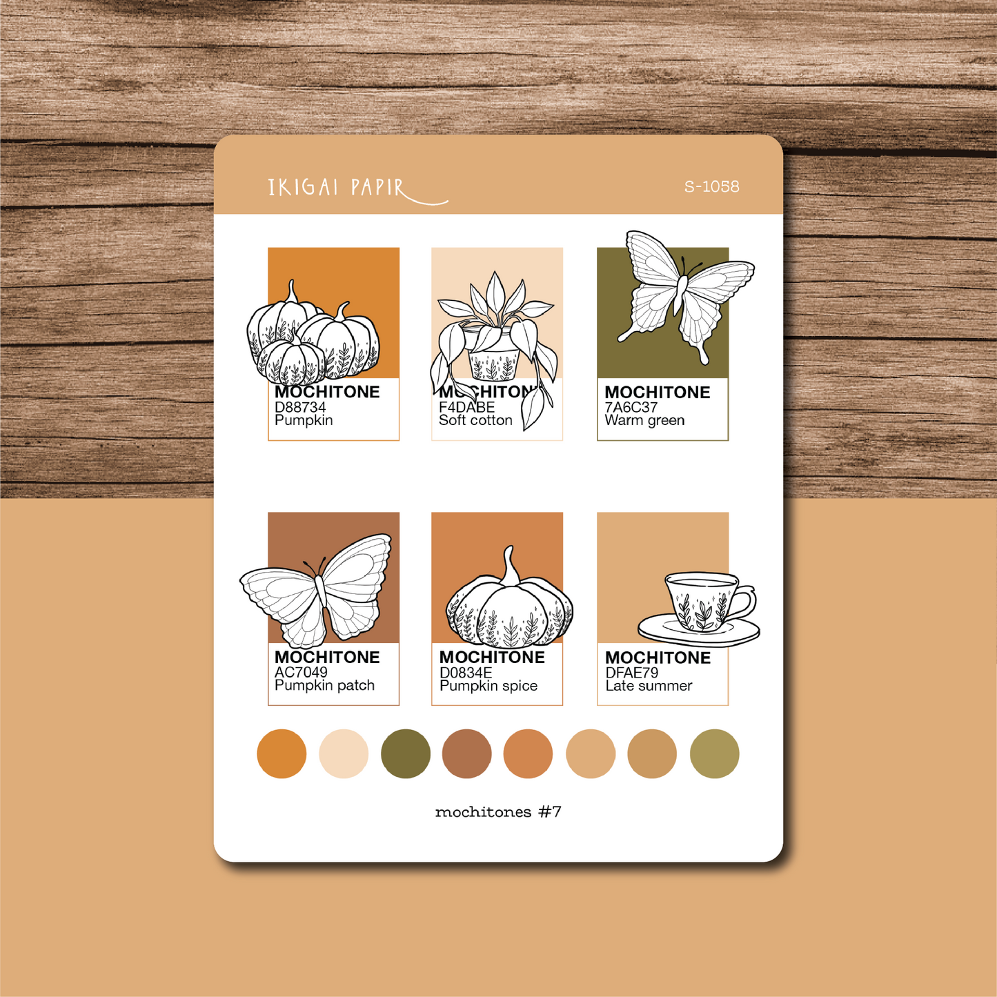 Autumn Cottage Sticker Bundle