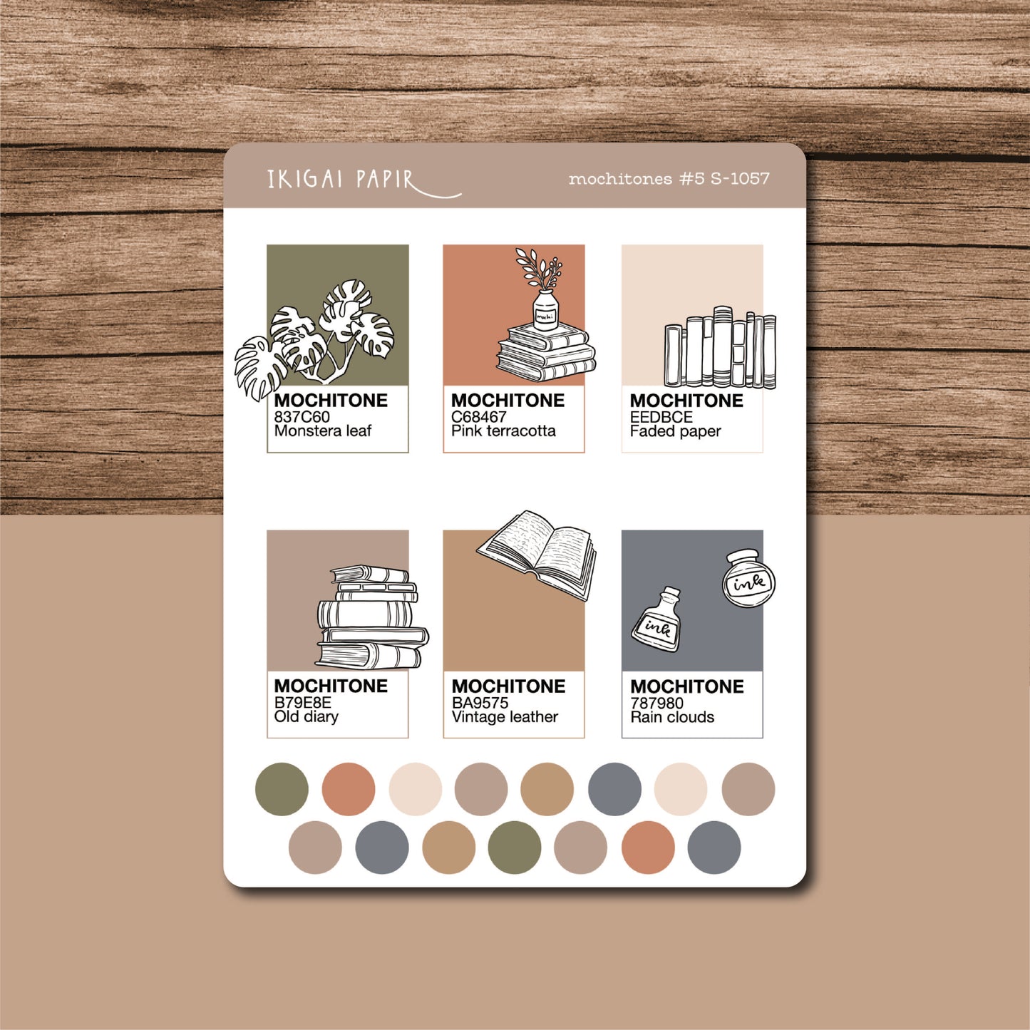 Light Academia Sticker Bundle