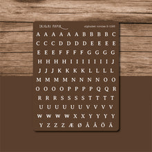 Load image into Gallery viewer, Alphabet Sticker Sheet
