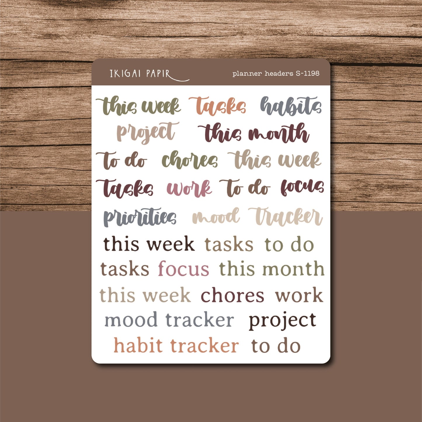 Academia Functional Sticker Bundle