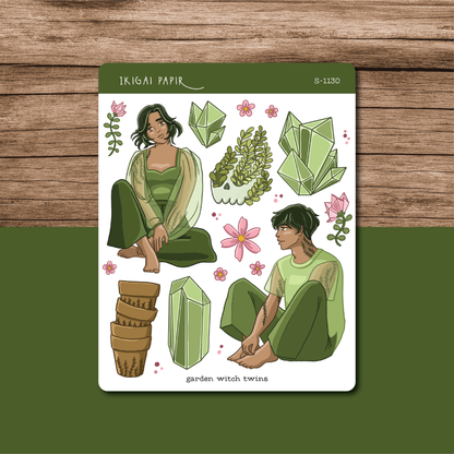 Garden Witch Sticker Bundle