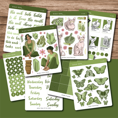Garden Witch Sticker Bundle