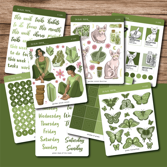 Garden Witch Sticker Bundle