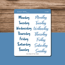 Load image into Gallery viewer, Winter Blue Functional Planner Bundle
