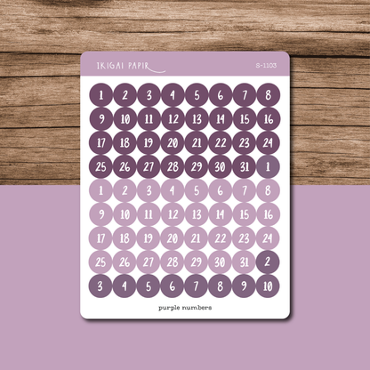Mauve Functional Planner Sticker Bundle