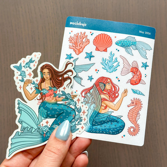 MerMay (May 2024 Exclusive Patreon Stickers)