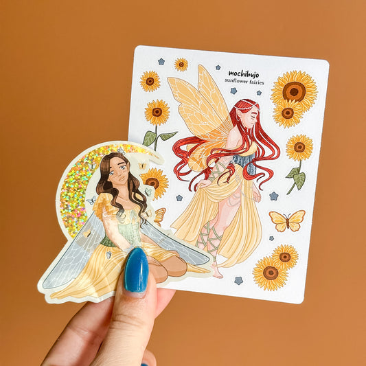Sunflower Fairies (2026 Patreon Exclusive Stickers)