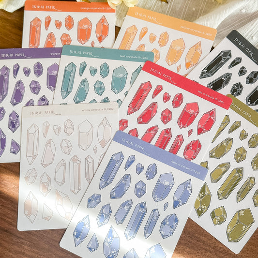 Crystals Sticker Bundle