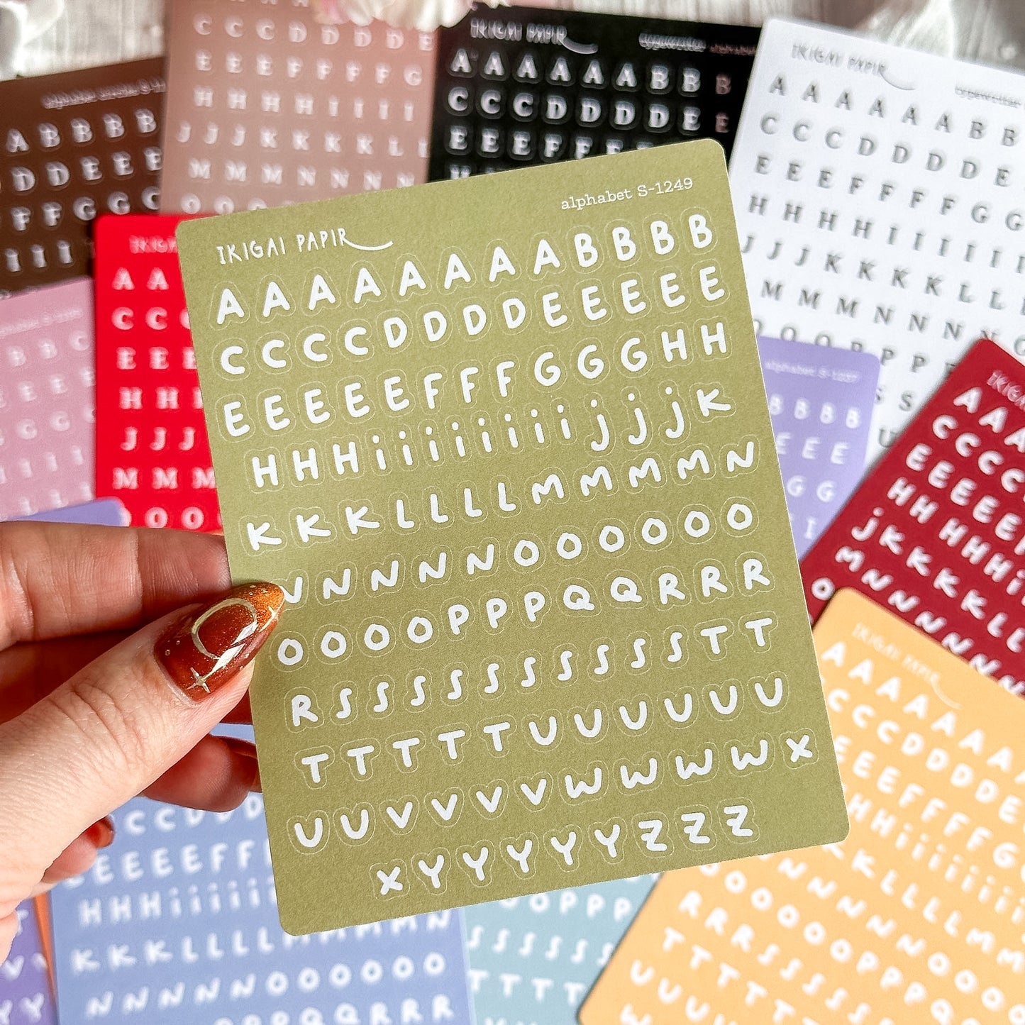 Alphabet Sticker Bundle