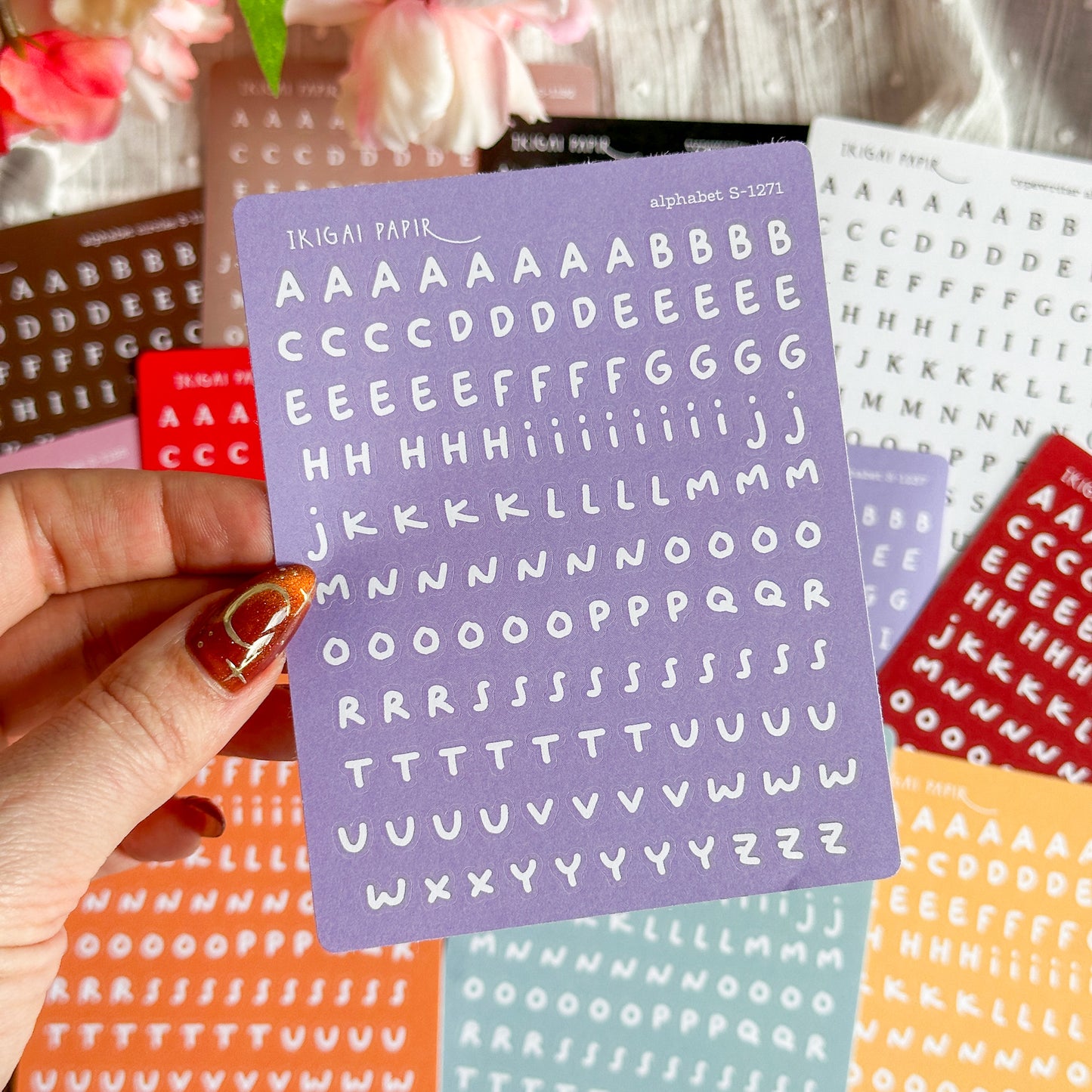 Alphabet Sticker Bundle