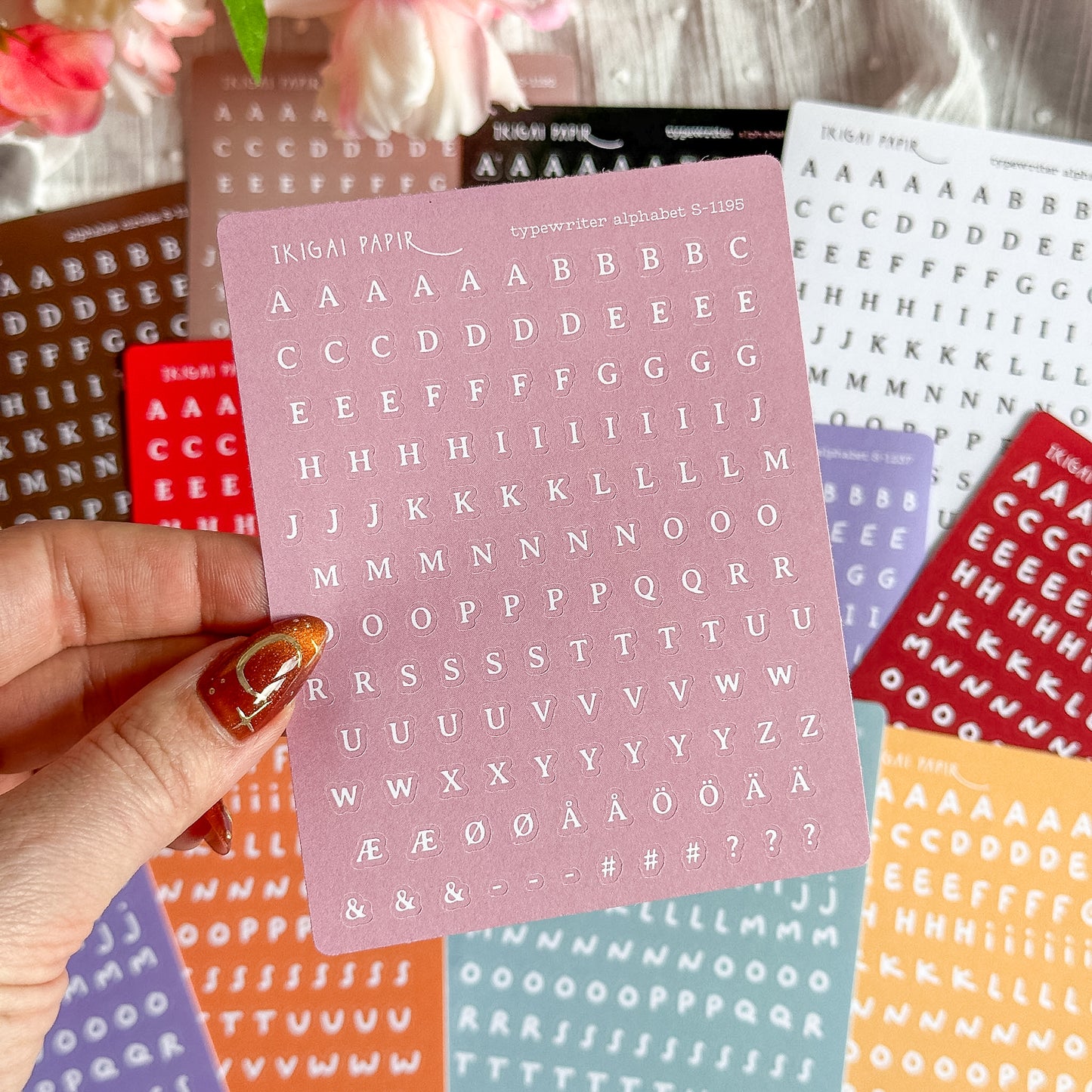 Alphabet Sticker Bundle