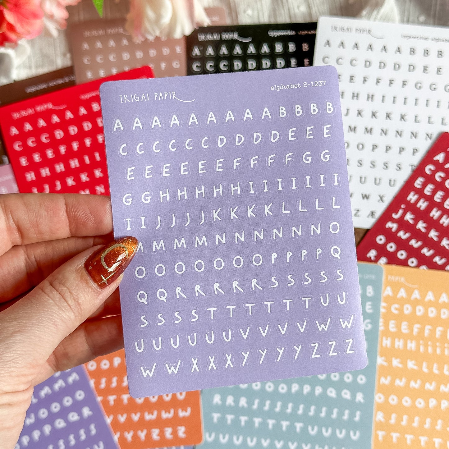 Alphabet Sticker Bundle