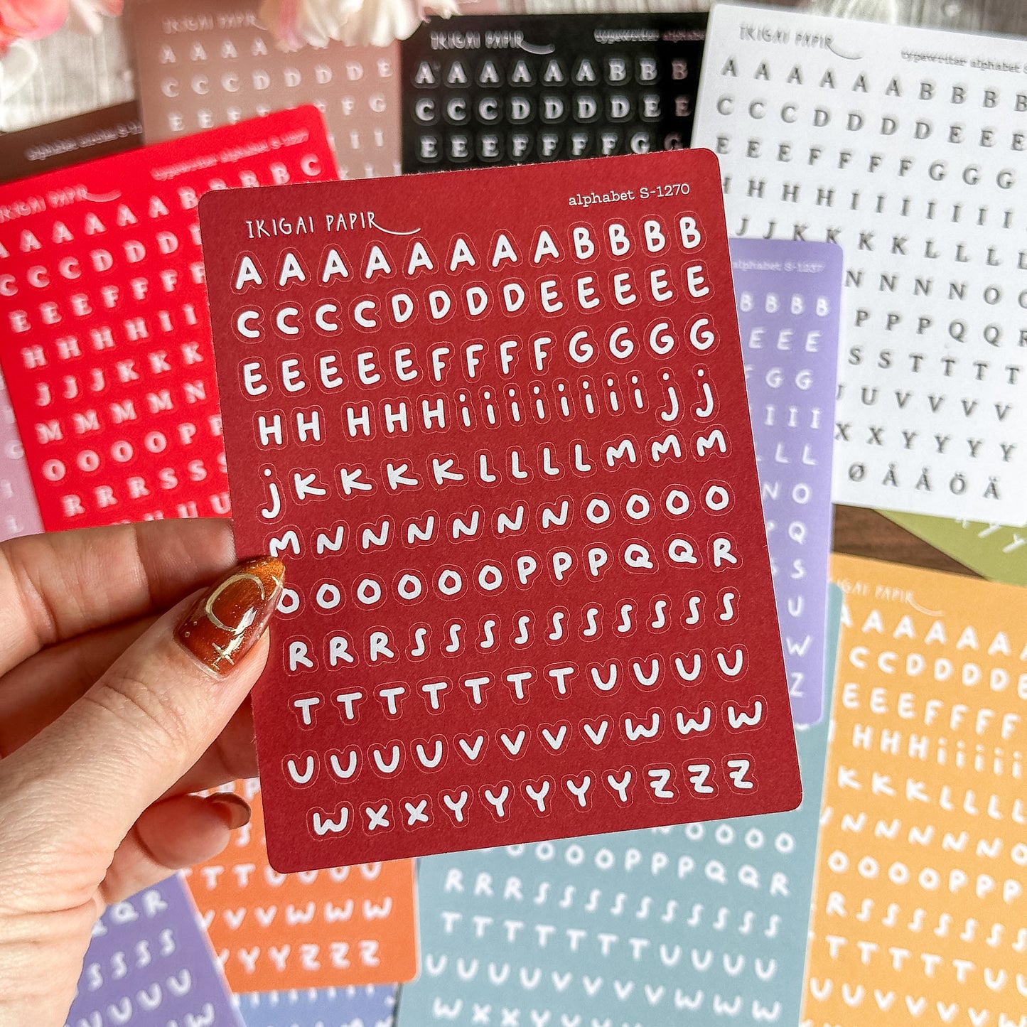 Alphabet Sticker Bundle