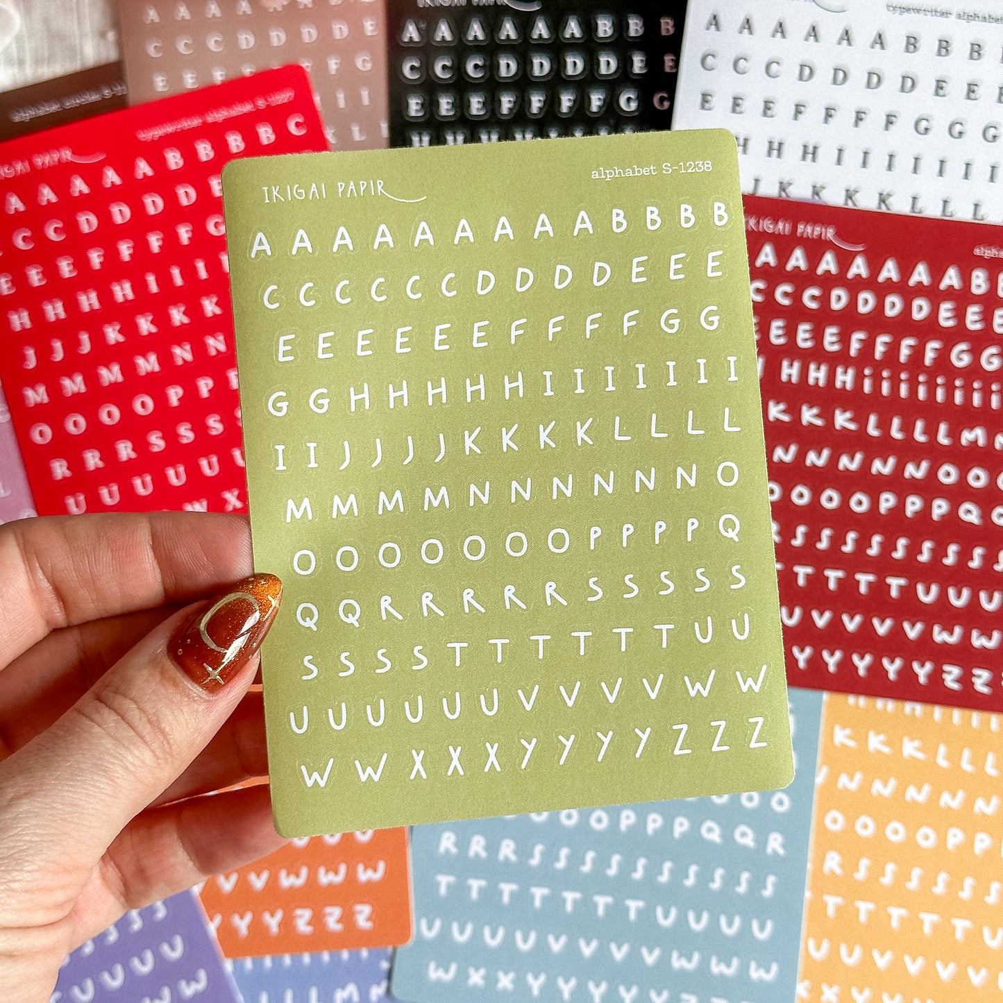 Alphabet Sticker Bundle