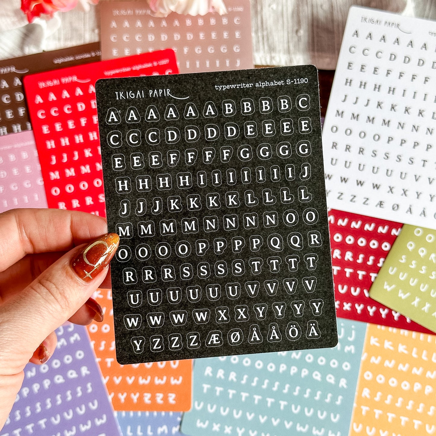 Alphabet Sticker Bundle