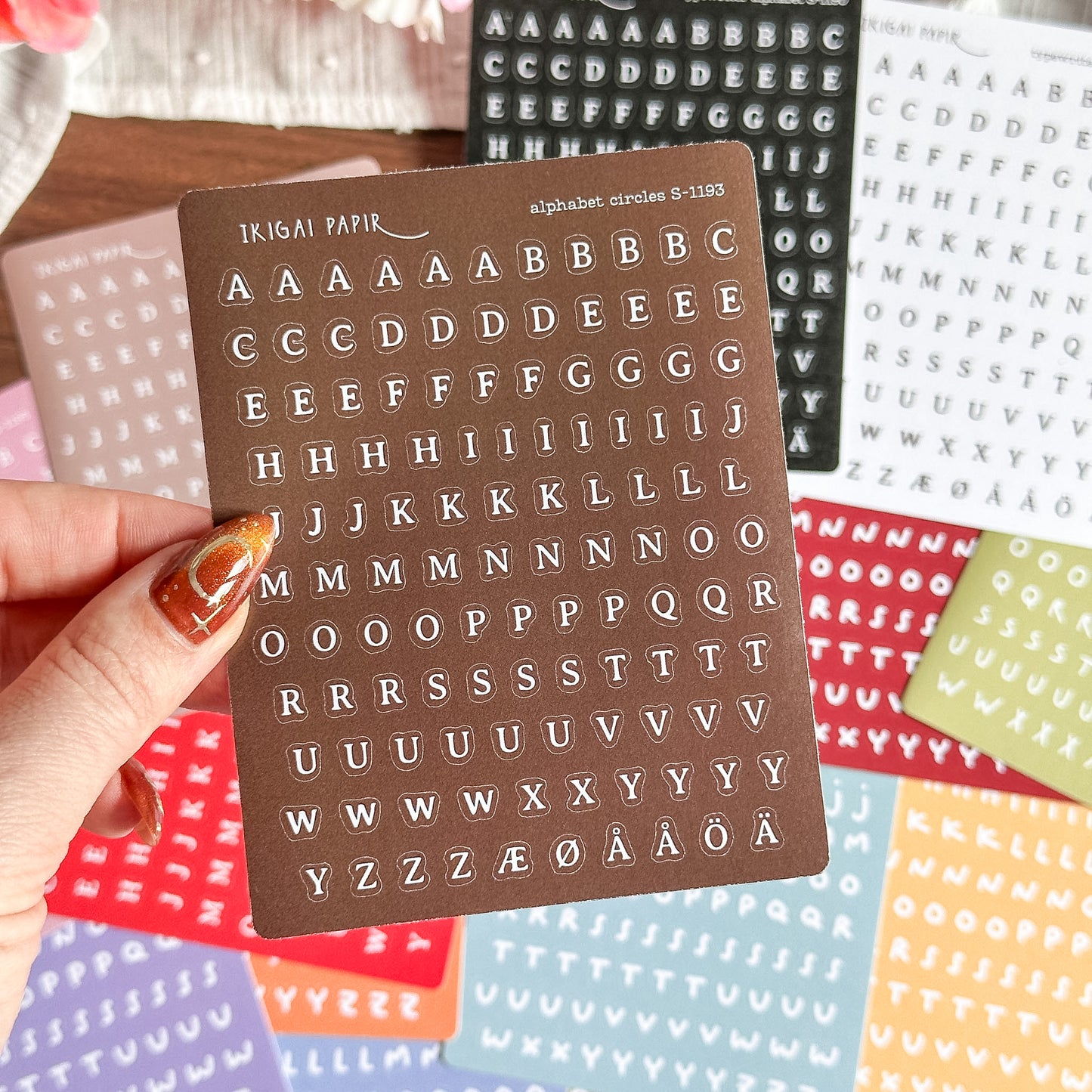 Alphabet Sticker Bundle