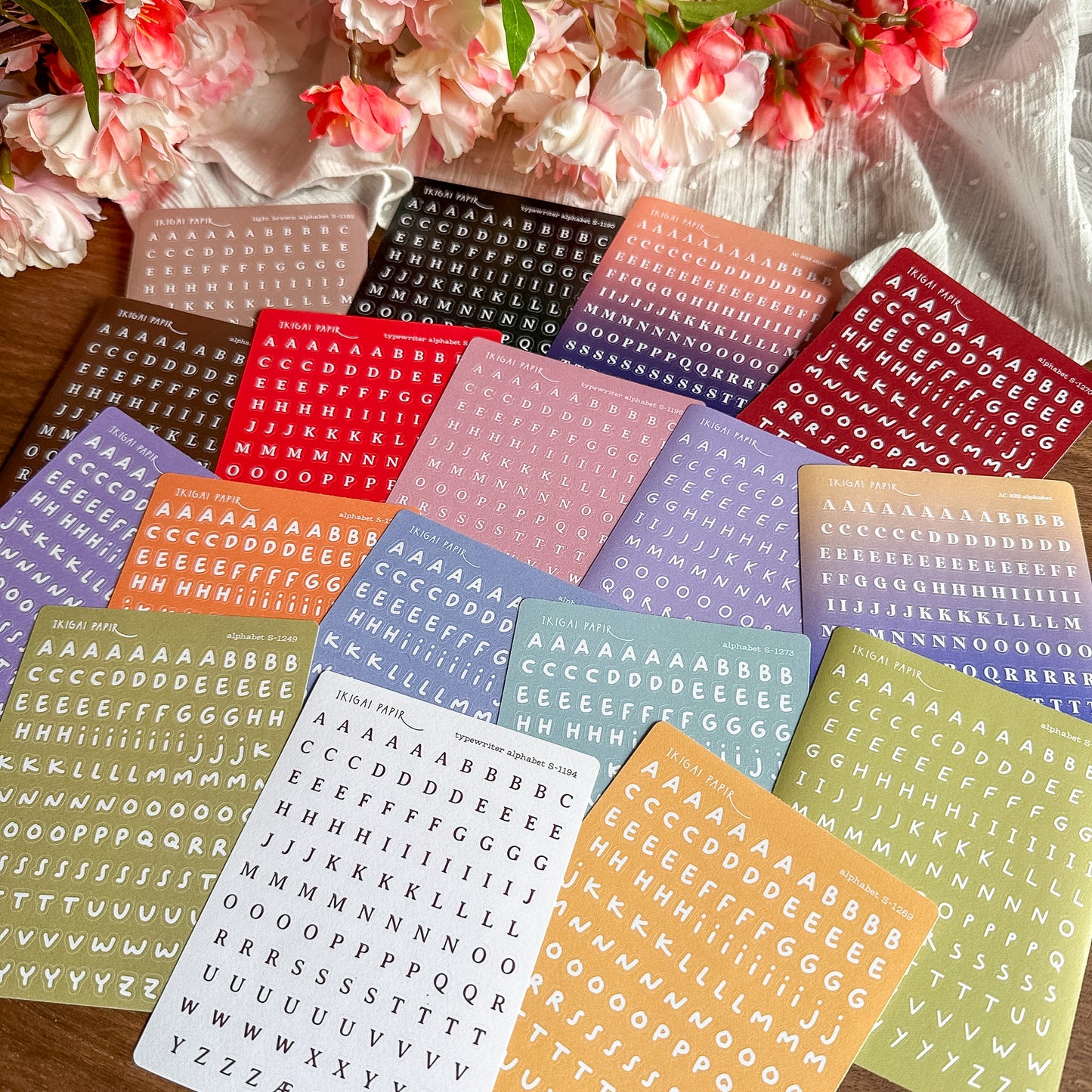 Alphabet Sticker Bundle