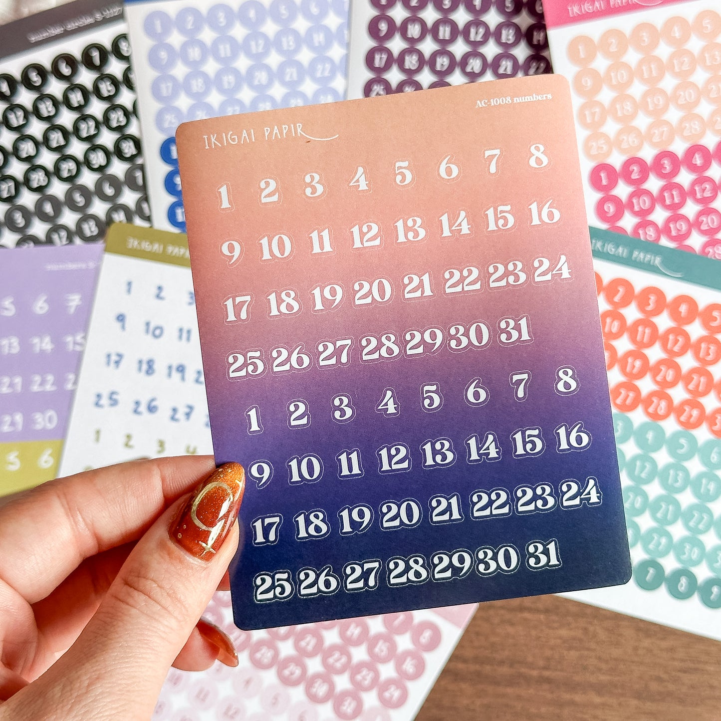 Numbers Sticker Bundle