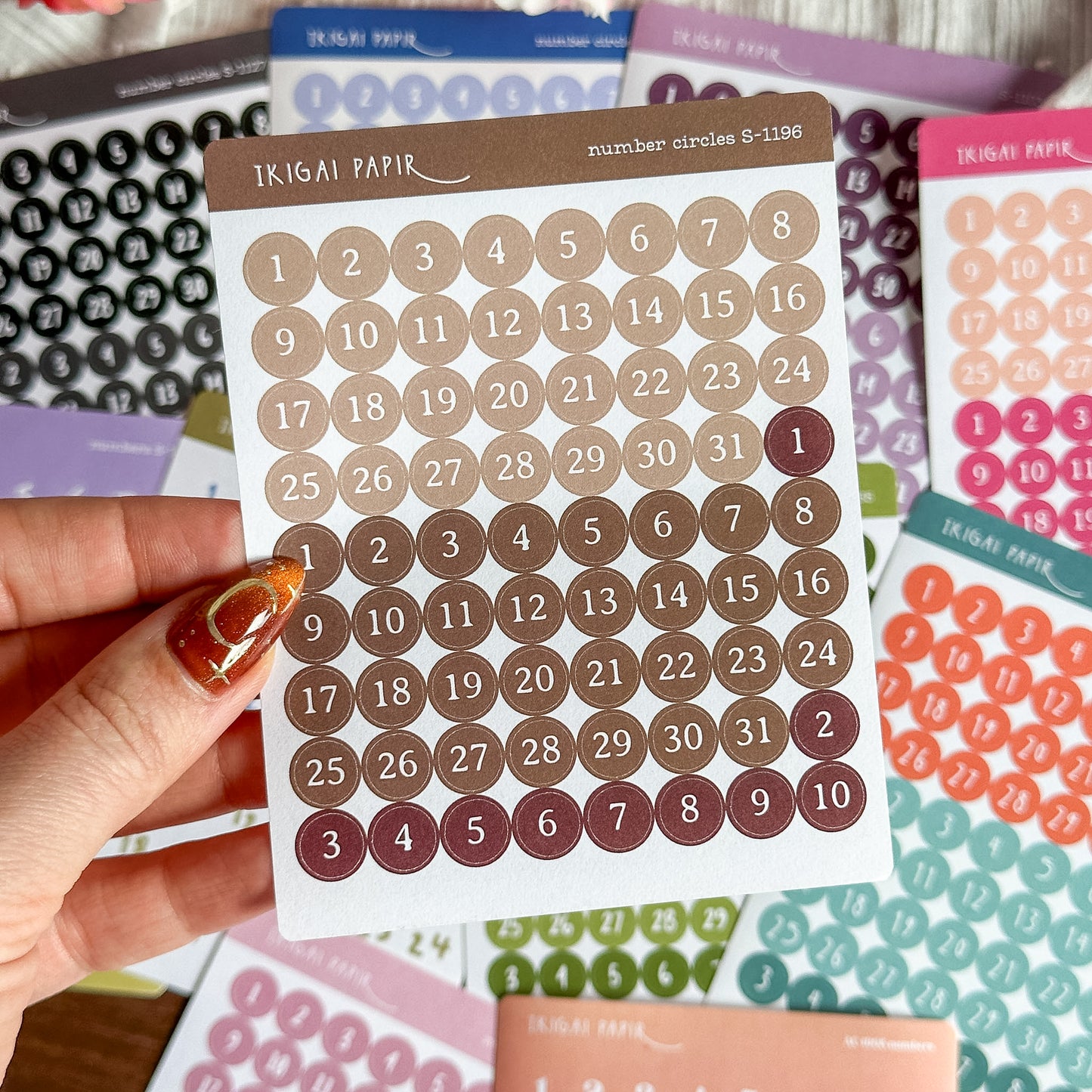Numbers Sticker Bundle
