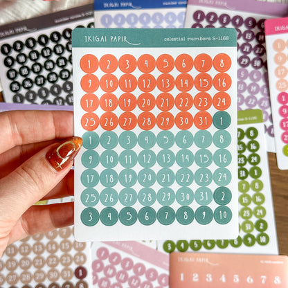 Numbers Sticker Bundle