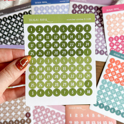 Numbers Sticker Bundle