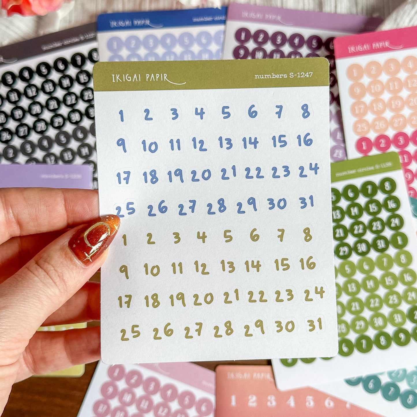 Numbers Sticker Bundle
