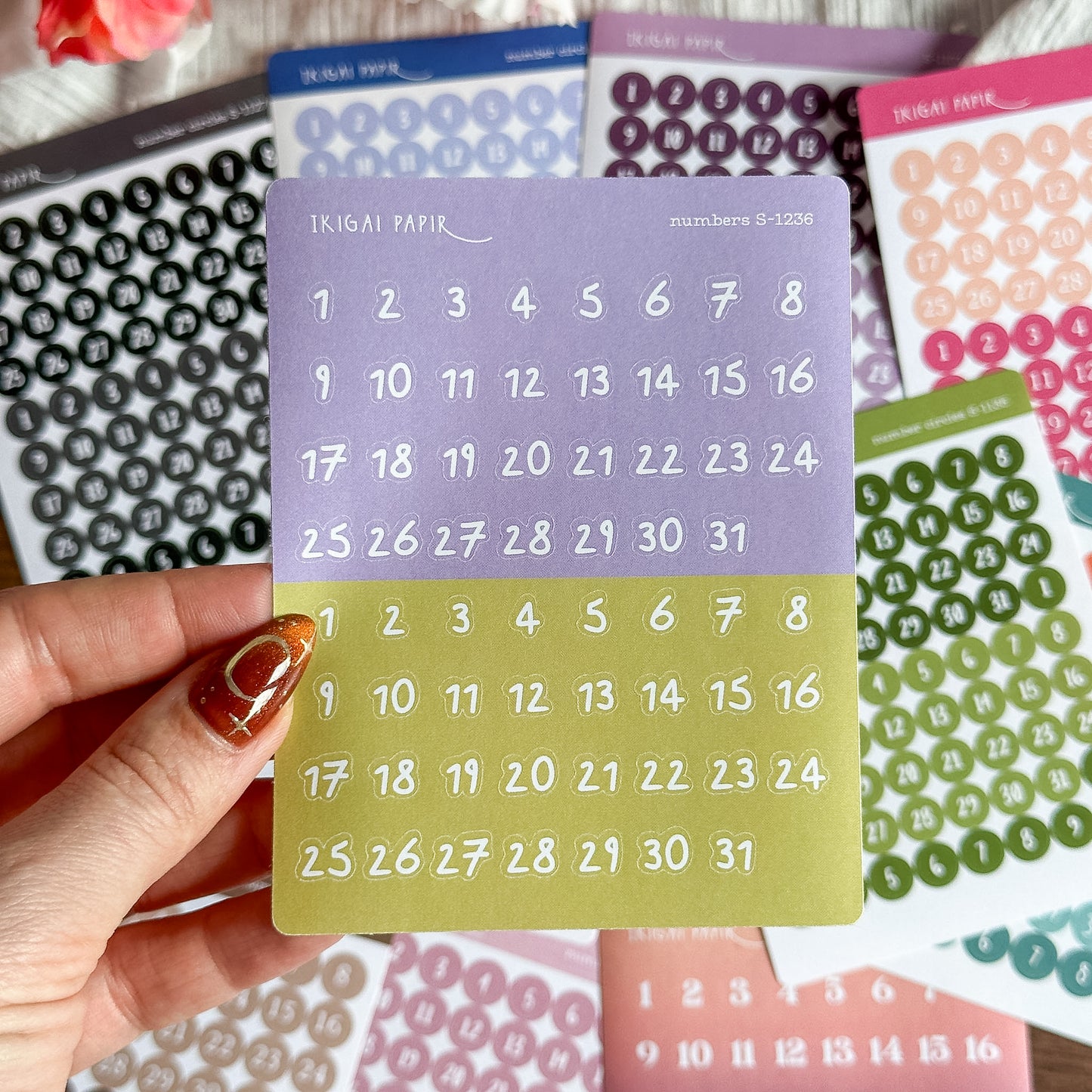Numbers Sticker Bundle