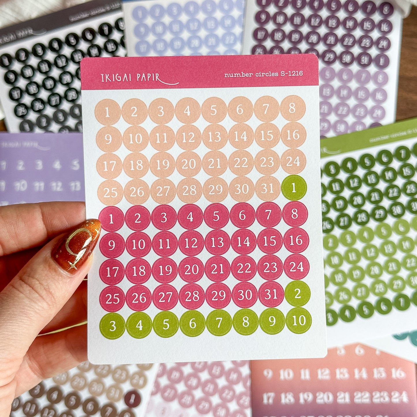 Numbers Sticker Bundle