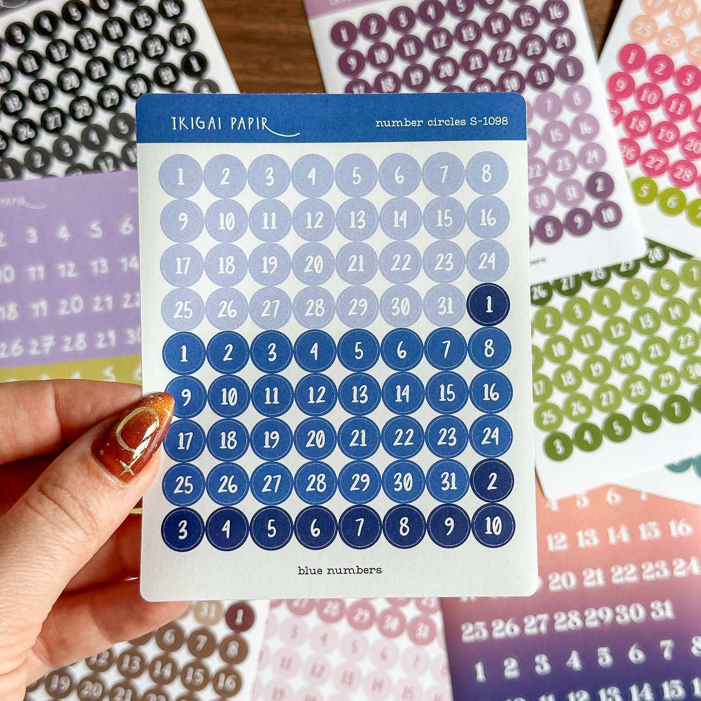 Numbers Sticker Bundle