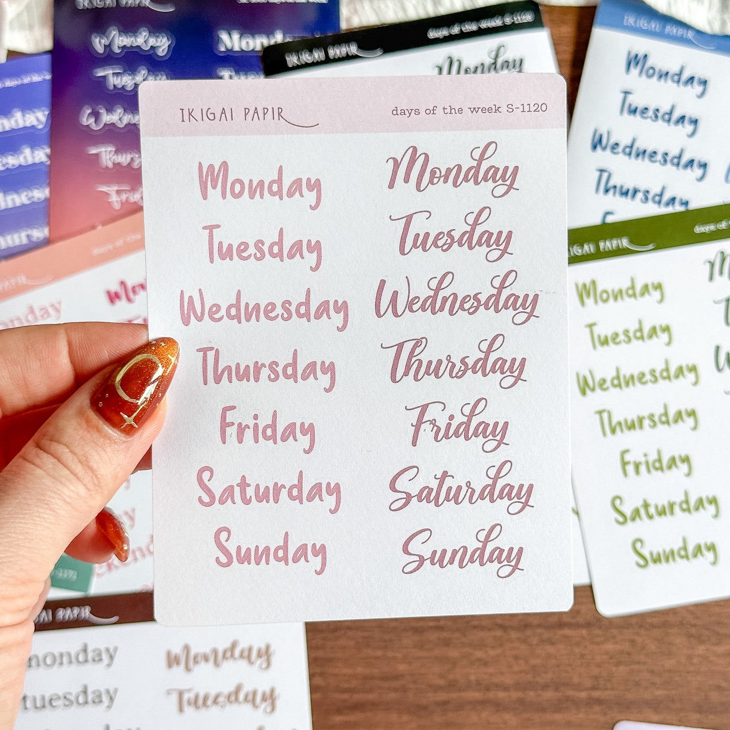 Days of the Week Sticker Bundle