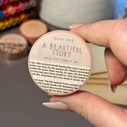 A Beautiful Story Typewriter Washi Tapes