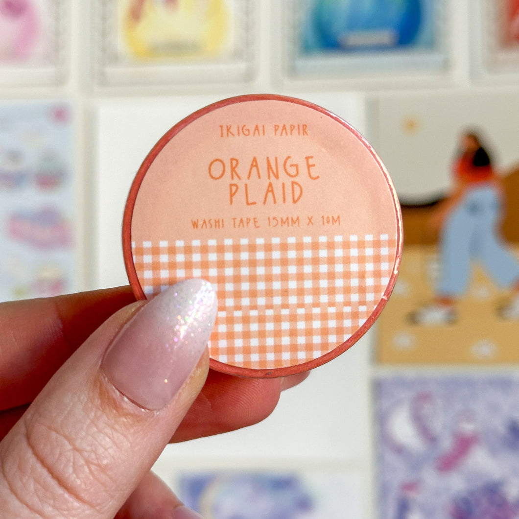 Classic Plaid Washi Tapes