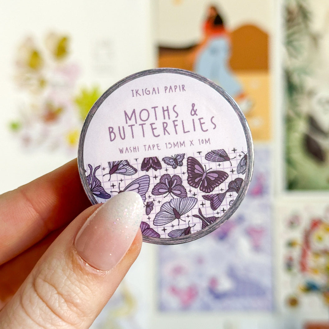 Butterflies & Moths Washi Tape