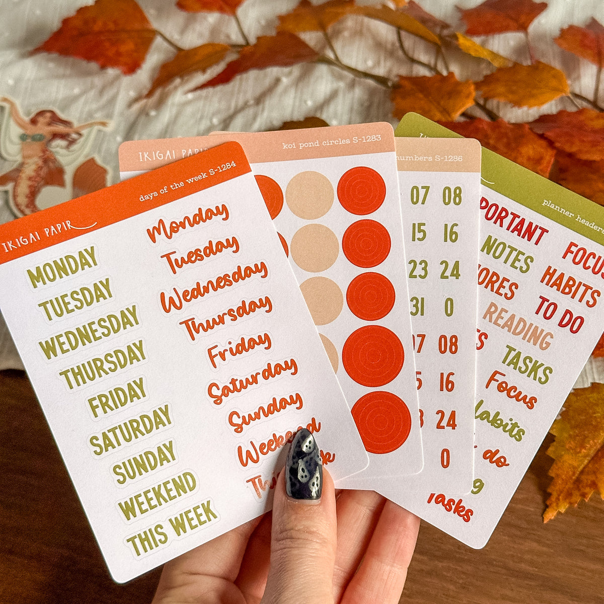 Koi Pond Sticker Bundle
